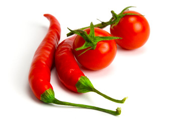 Tomaten und Chili