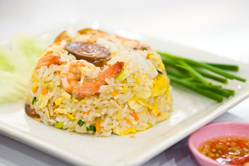 fried rice with shrimp