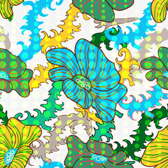 Floral seamless pattern