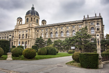 Fototapeta na wymiar Muzeum Historii Naturalnej w Wiedniu