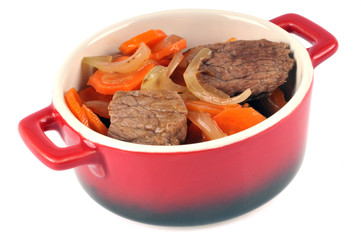 Cocotte de boeuf carotte