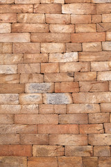 seamless bricks of an historic building QTAB Minar in Delhi