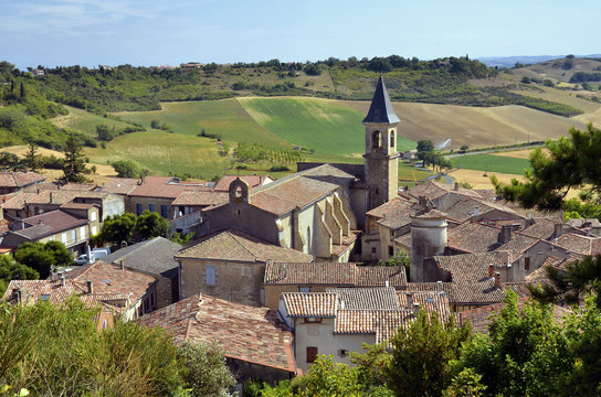 Village of Lautrec in France