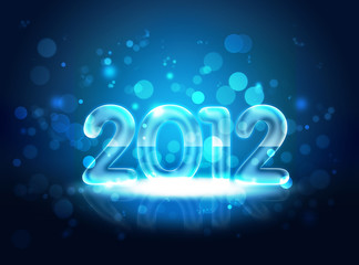 Blue Christmas background