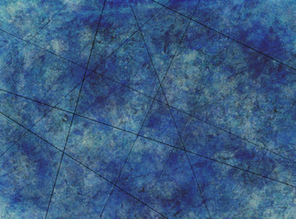 Blue abstract grungy background