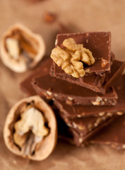 chocolate with nuts