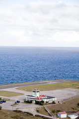 Juancho E. Yrausquin Airport Saba Dutch Netherlands  Antilles