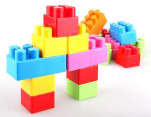 Plastic building blocks
