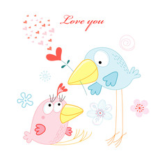 love birds
