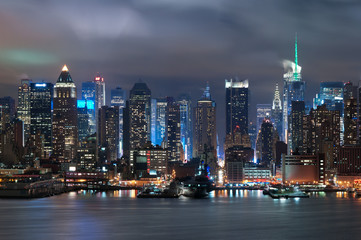 Fototapeta na wymiar Manhattan, New York City.