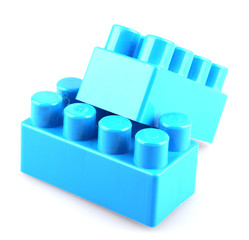 Plastic building blocks