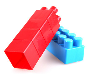 Fototapeta premium Plastic building blocks