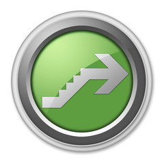 Green 3D Style Button 