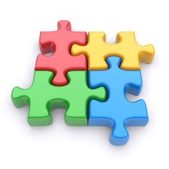 Obraz premium Jigsaw puzzle