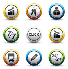 icône bouton internet