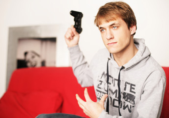 agressiver Videospieler
