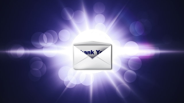 Thank You Email Concept - HD1080