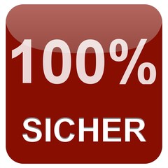 Button rot - 100% sicher