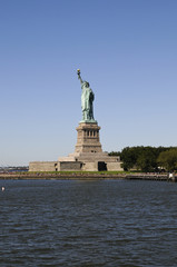 Fototapeta premium W drodze do Miss Liberty, Nowy Jork, USA