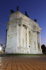 Obraz premium Arco della Pace, Milano