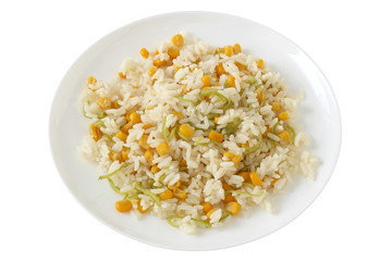 rice with vegetables