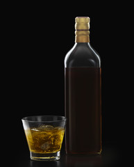glass of whiskey