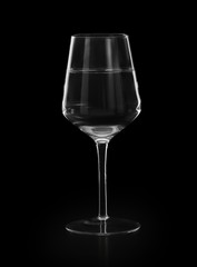 Glass with water