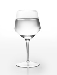 Glass with water