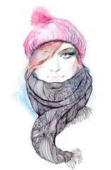 Foto op Plexiglas scarf © ankdesign