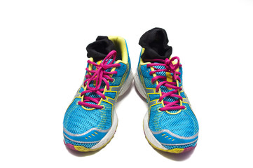 Zapatillas de deporte usadas con calcetines