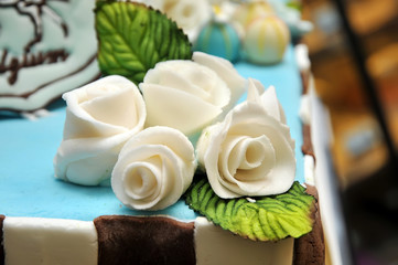 Flowers cake