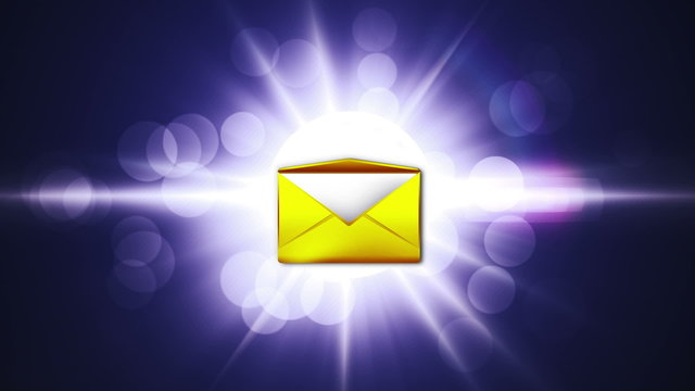 Yellow Letter Concept Empty - HD1080