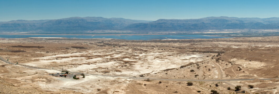 Negev desert landscape in Israel