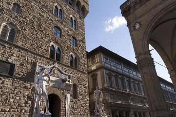 Palazzo Vecchio in Florence Tuscany Italy