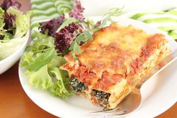 Spinach and ricotta cannelloni
