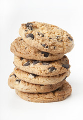 Cookies with chocolate chips