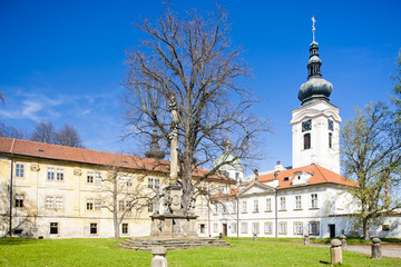 Fototapeta na wymiar Doksany Monastery, Czech Republic