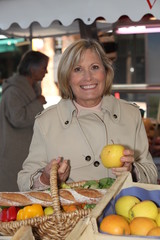 Woman shopping at the market