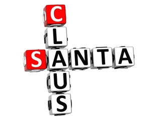 3D Santa Claus Crossword