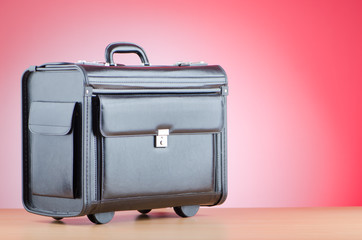 Business cases against gradient background