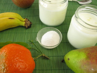Probiotika und Joghurt