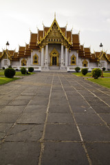 benchamabophit temple of Bangkok Thailand