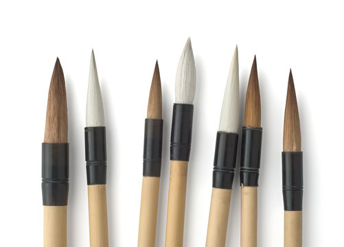 Calligraphy and Sumi-e Art Brushes