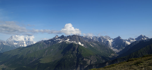Panorama summer Mountain