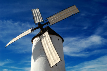 Historical Spanish windmill