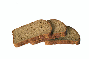 three  piece of bread