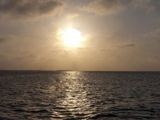 Fototapeta na wymiar Sunset over Key West Florida USA