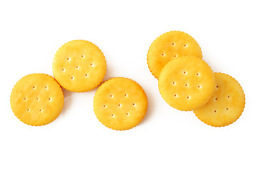 Sandwich biscuits with cream filling