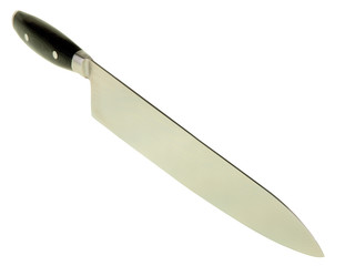 kitchen knife isolated on white background