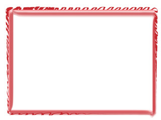 roter Rahmen